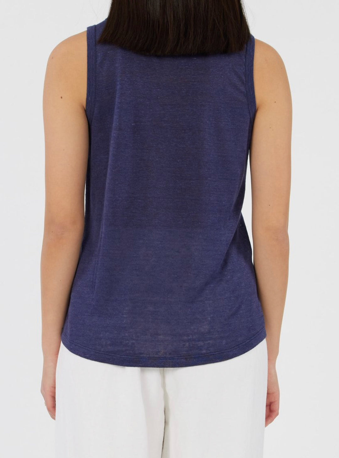 Aceline Sea Linen Tank