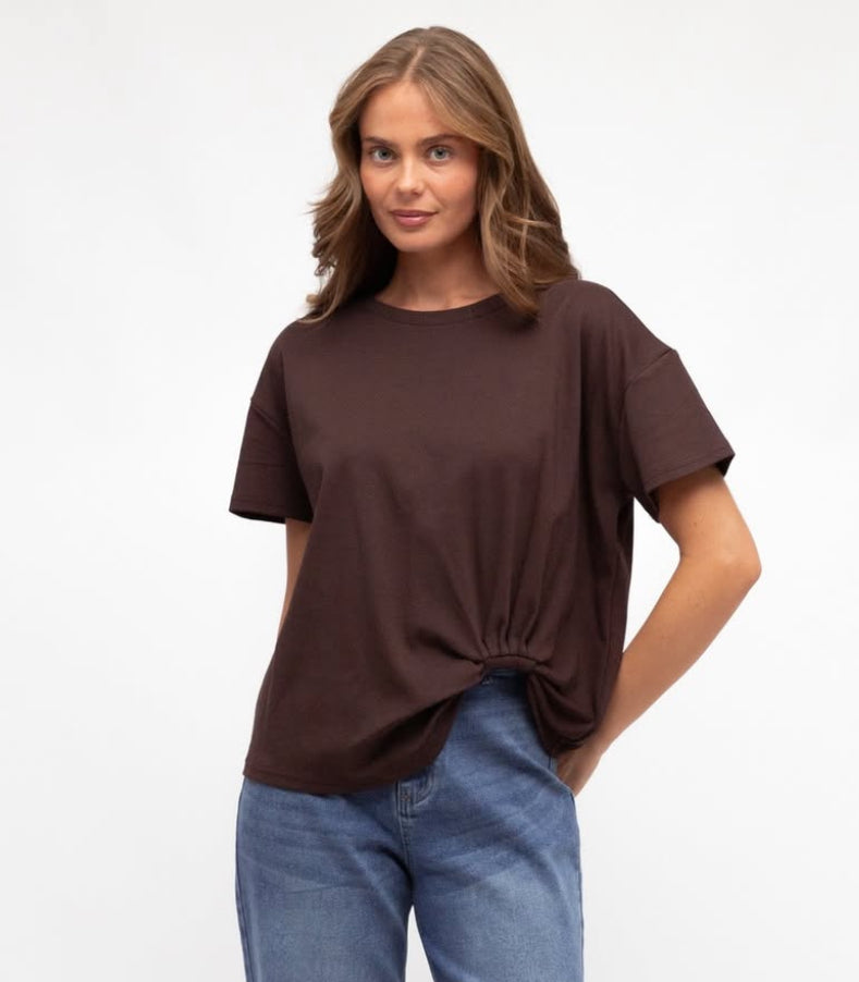 Tuck Chocolate T-Shirt