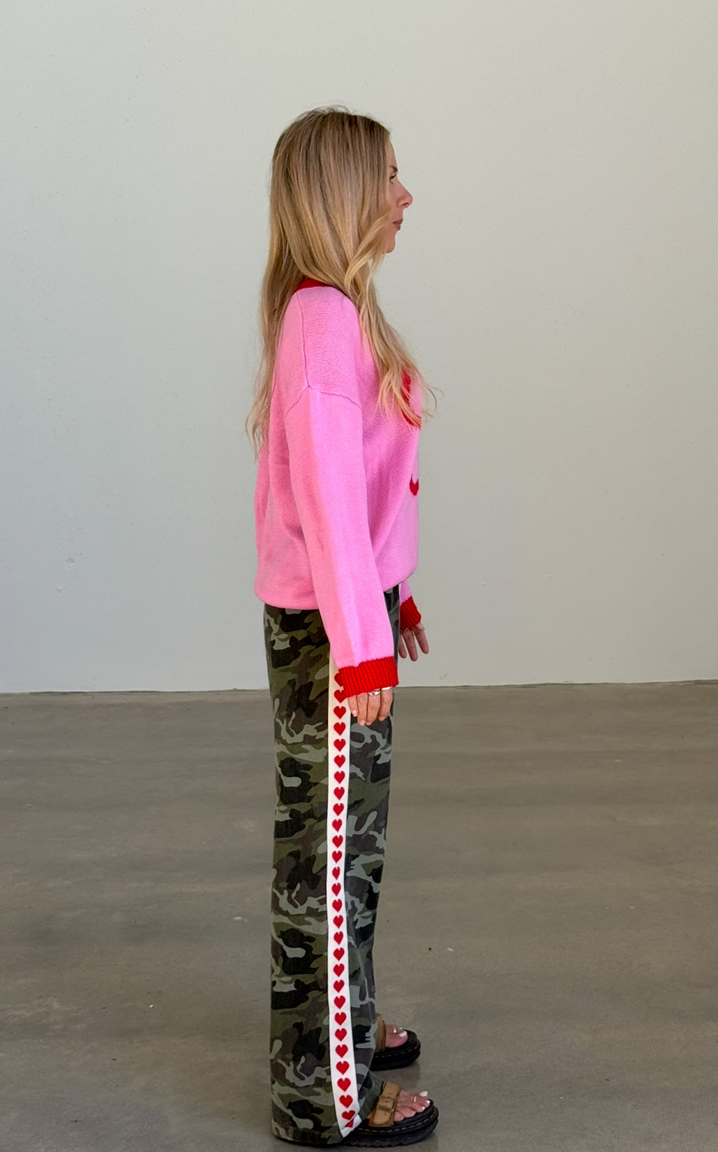 Cin Cin Pink/Red Jumper