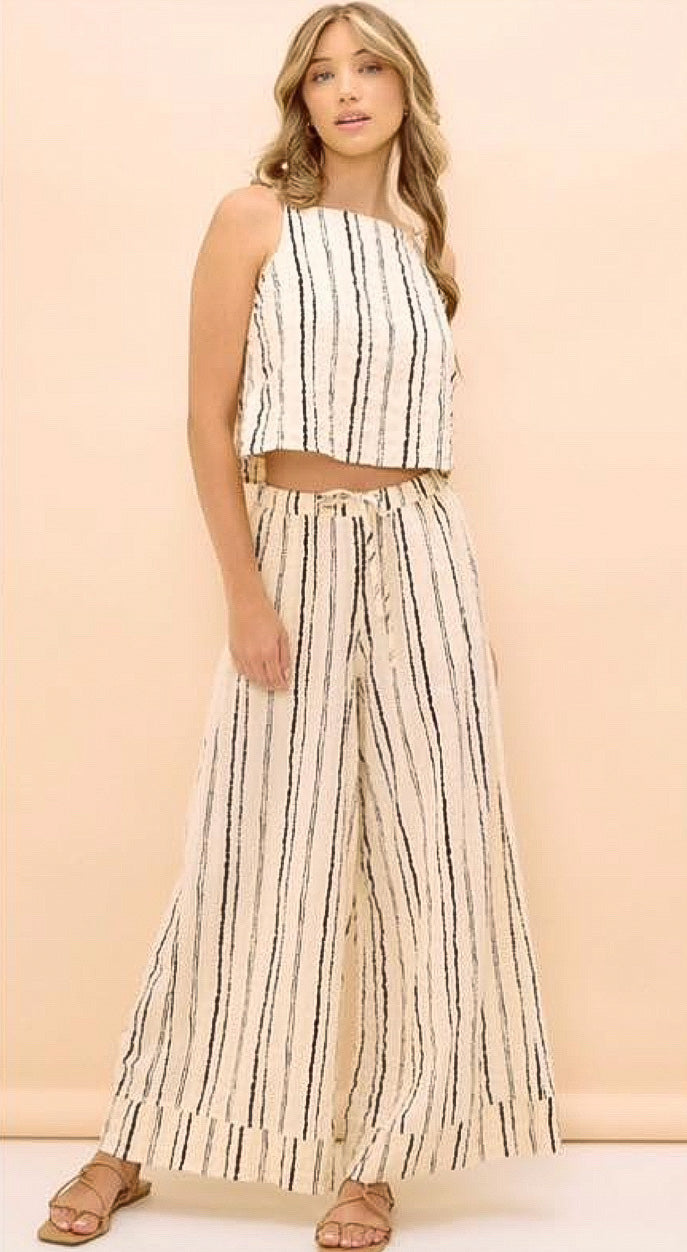 Carbon Wide Leg Pant