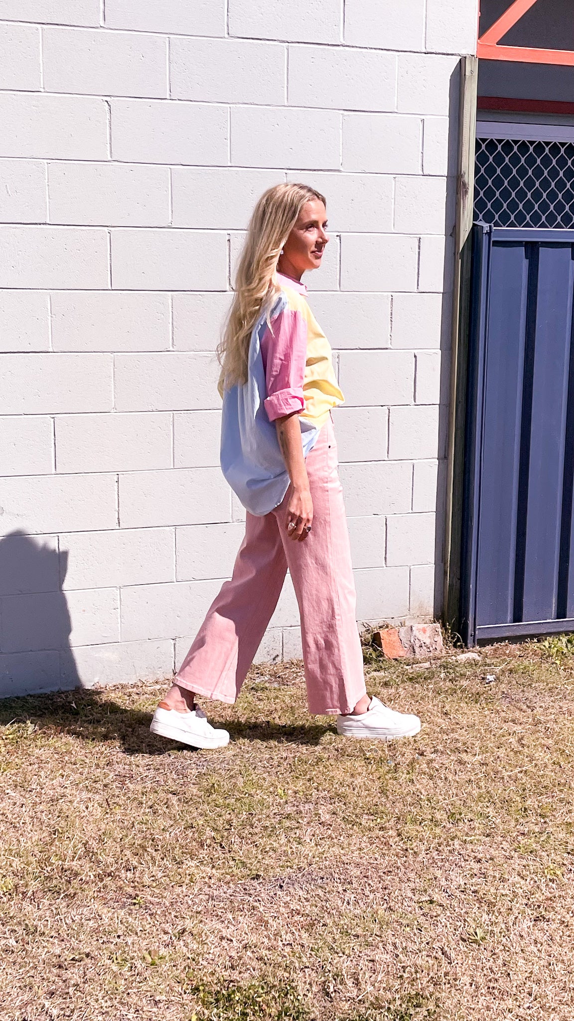 Rosewater Wide Leg Jean