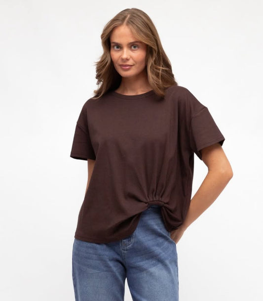 Tuck Chocolate T-Shirt