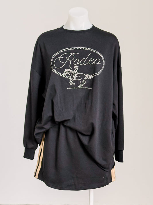 Rodeo  Black Jumper and Skirt Set