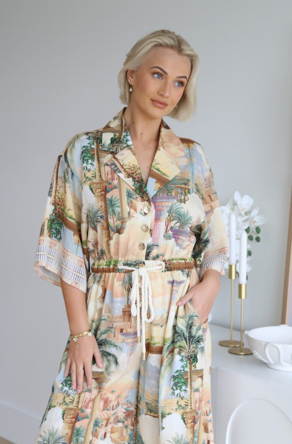 Morocco Print Jumpsuit