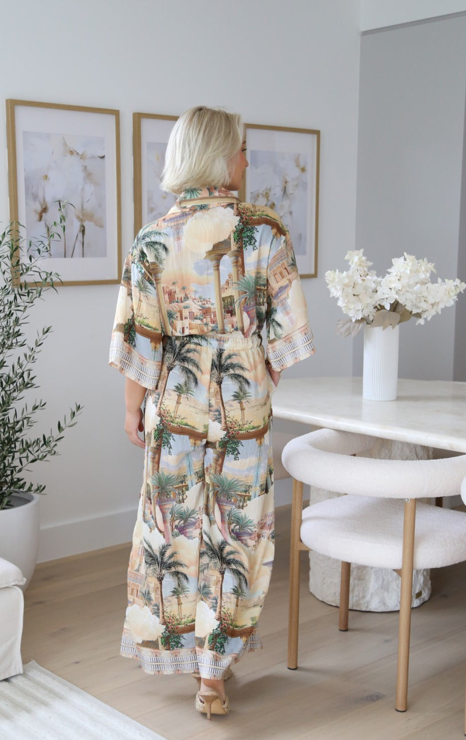 Morocco Print Jumpsuit