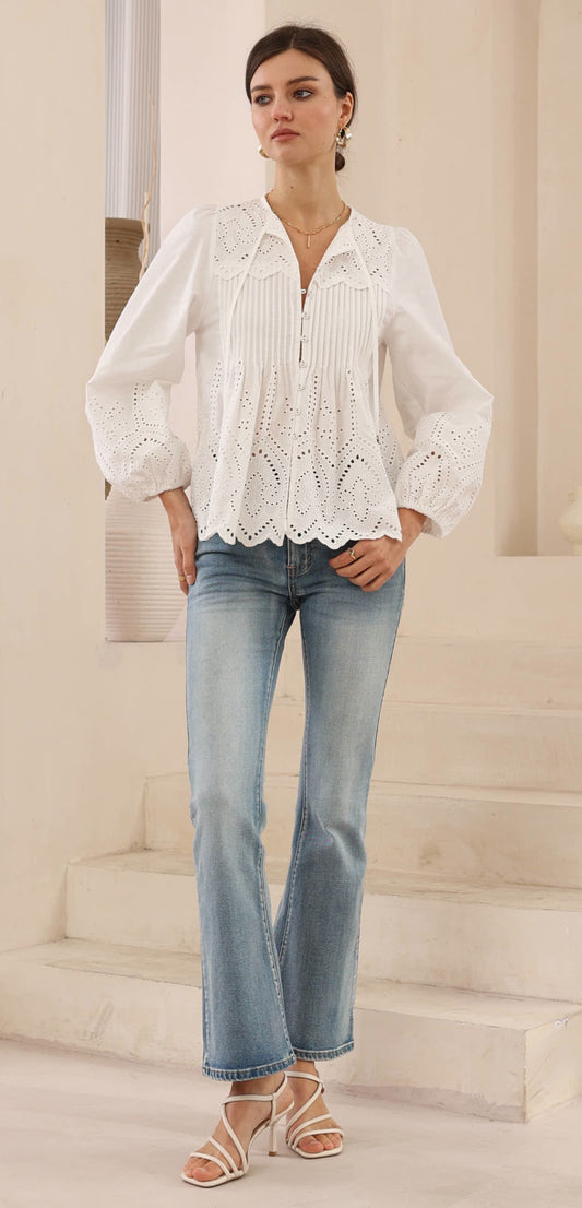 Alice Embroidered Blouse