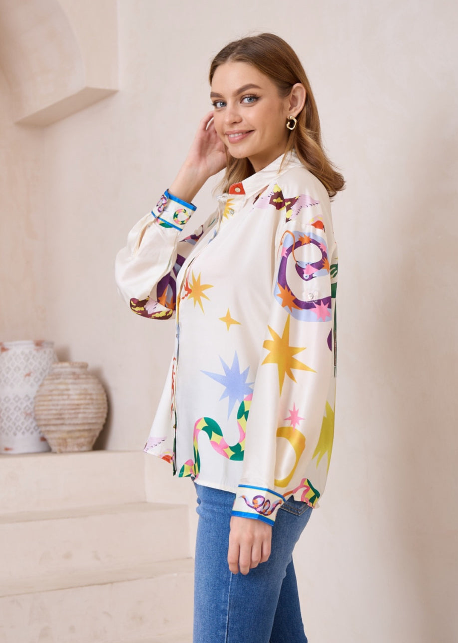 Khaleesi Dragon Print Shirt