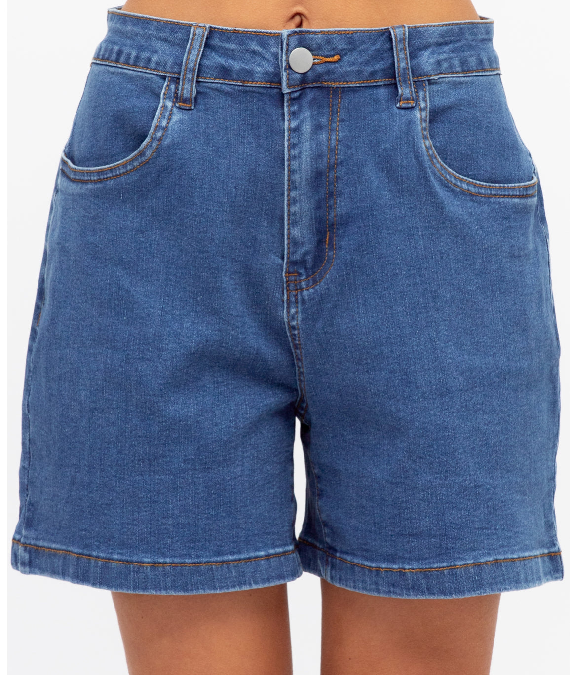 My Fav Blue Denim Shorts