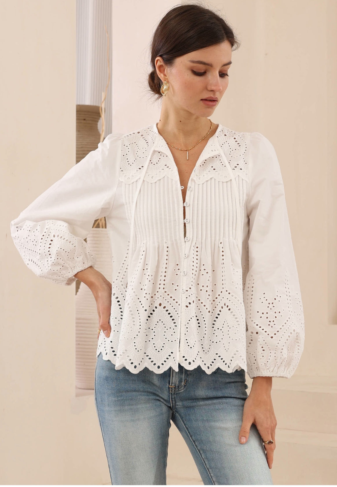 Alice Embroidered Blouse