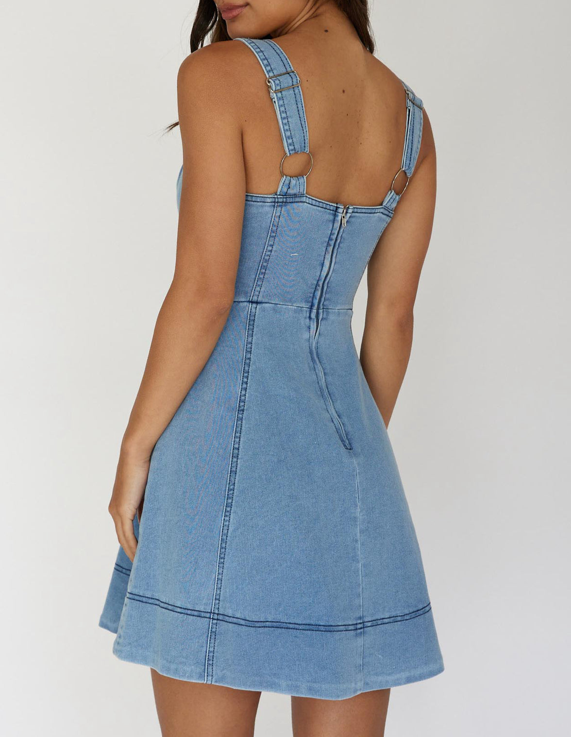 Nikki Mini Denim Dress