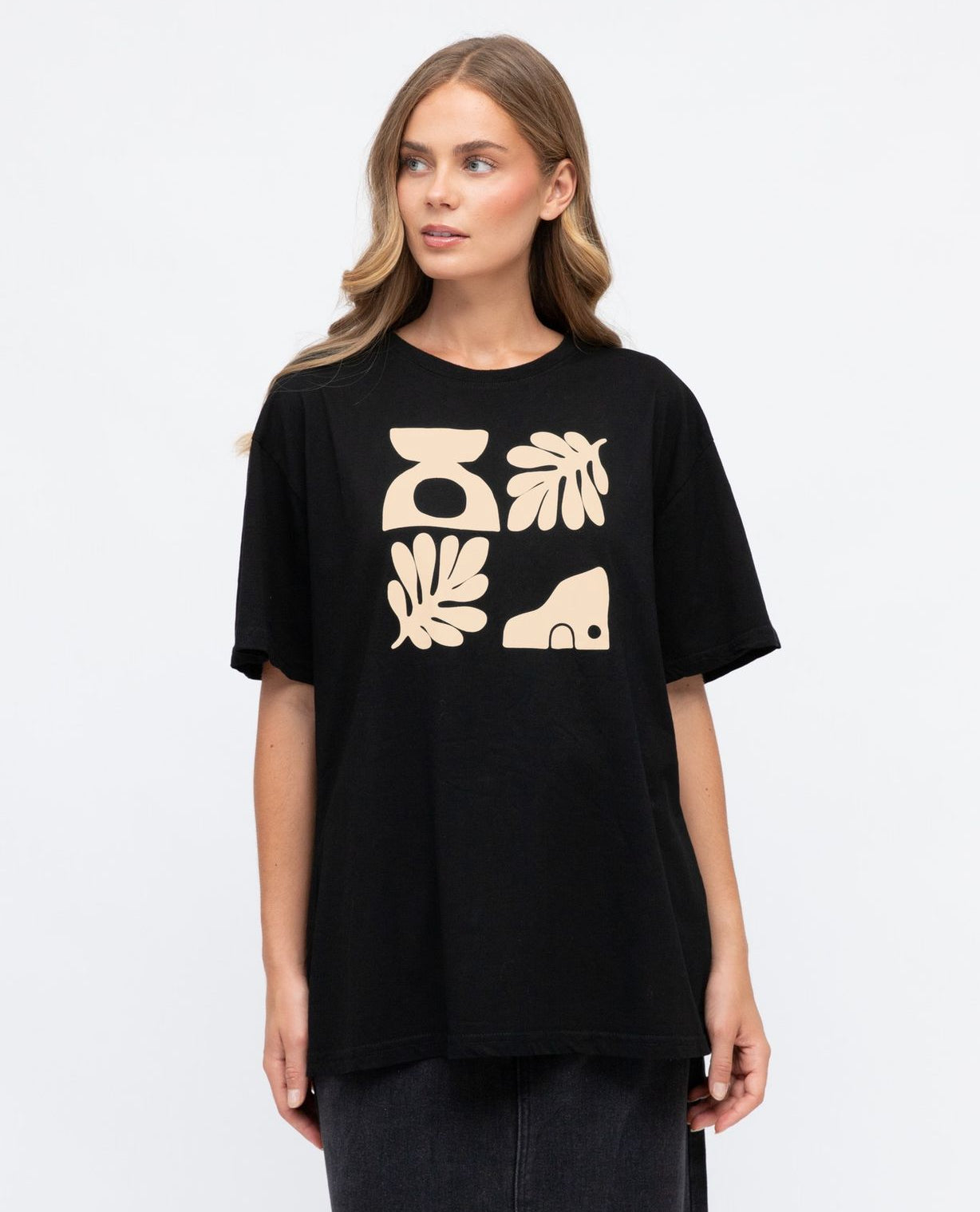 Morocco Block Oversized Tee