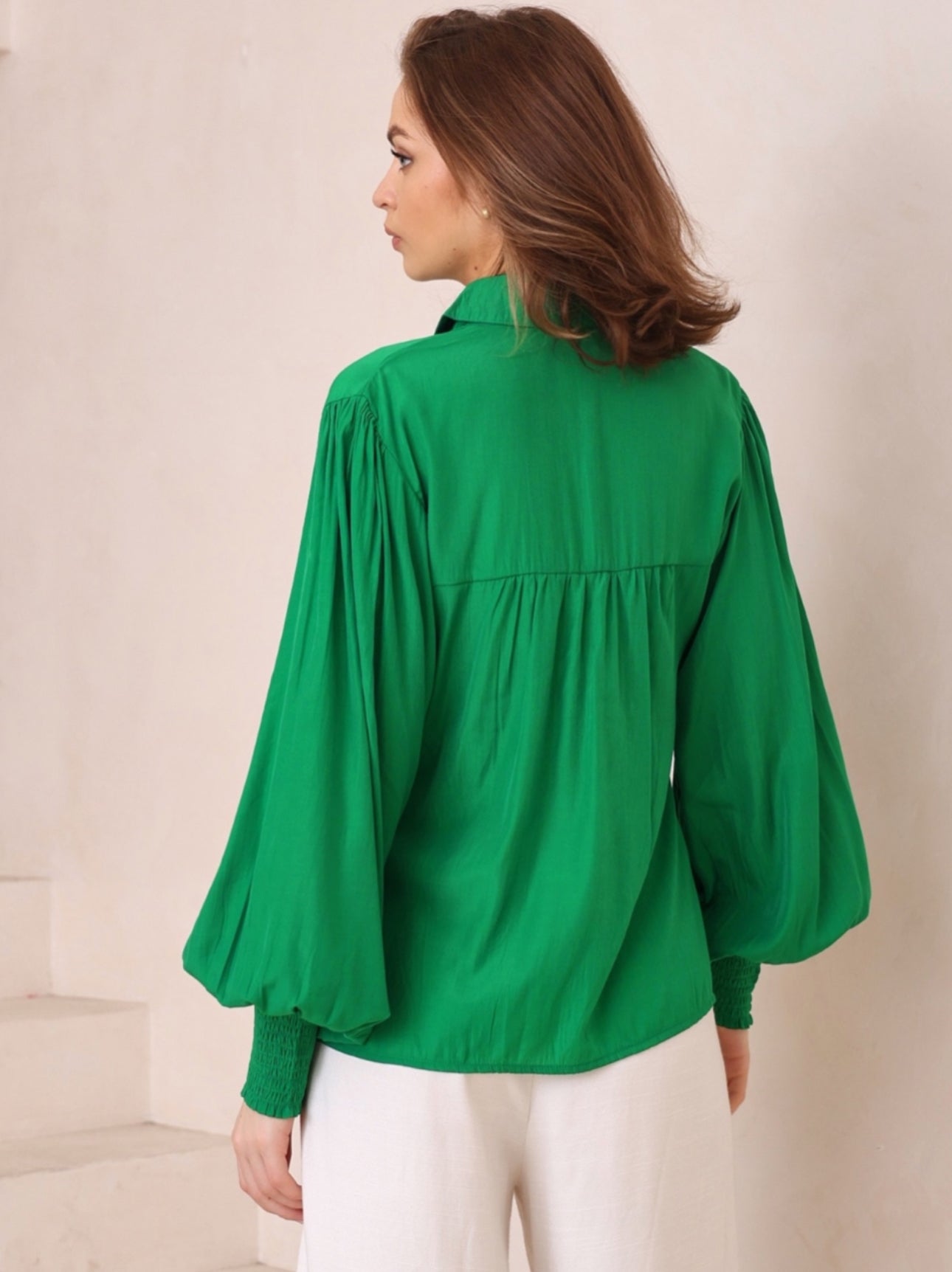 Elizabeth Green Blouse