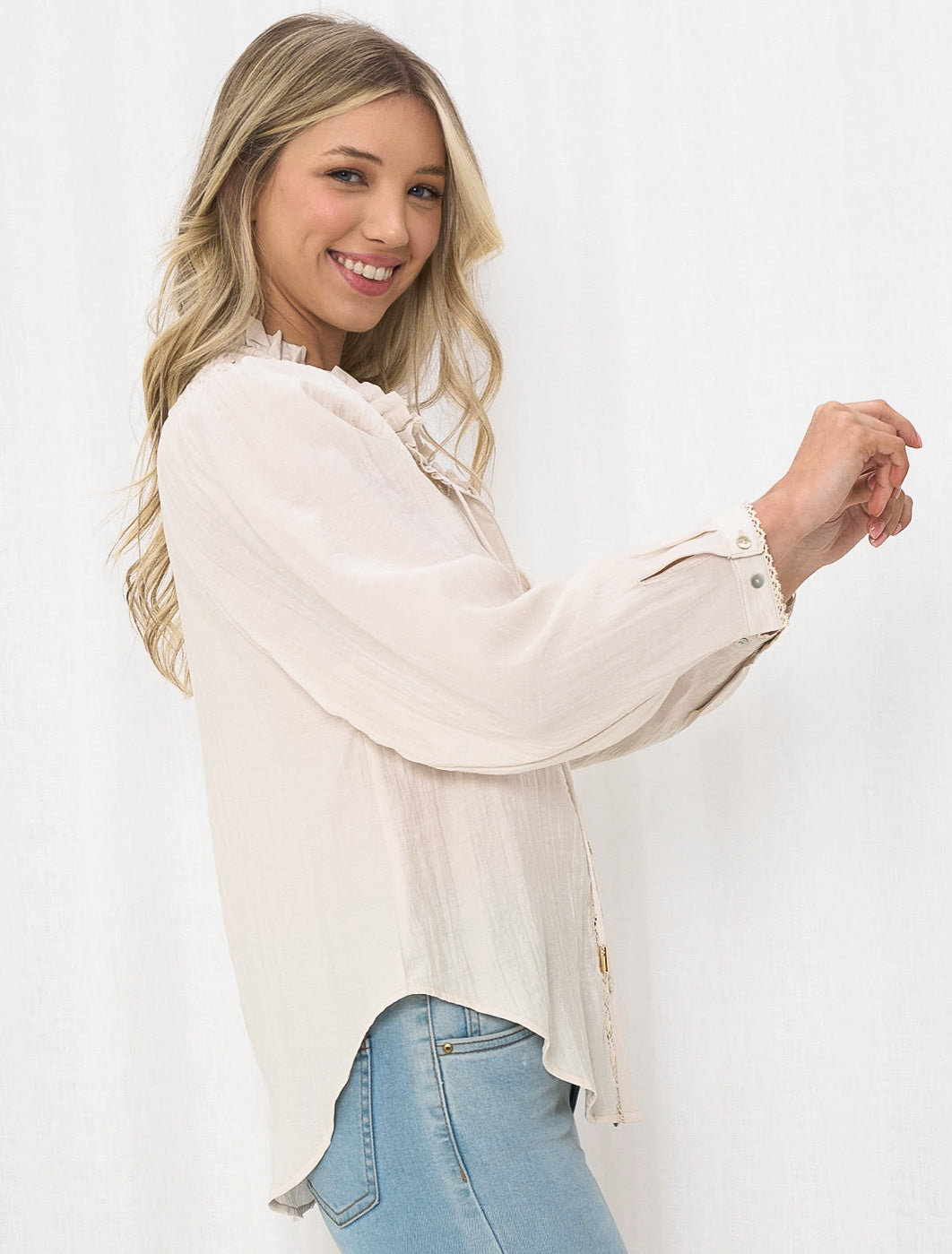 Florence Natural Blouse