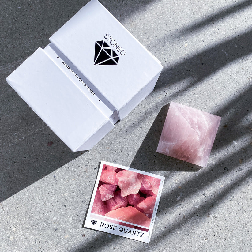 Love Triangle Rose Quartz